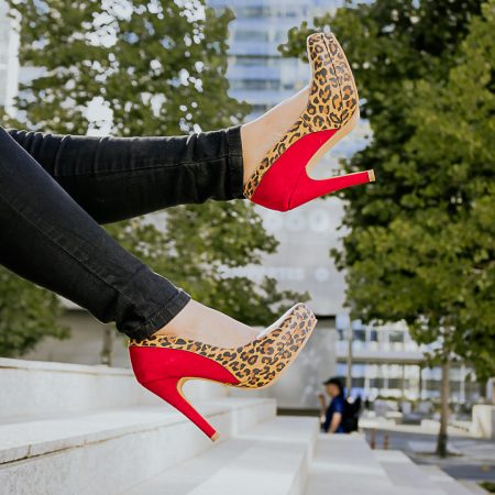 Stiletto 2.0 Color Print/Renobuck Rojo