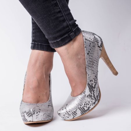 Stiletto Color Cascabel Plata