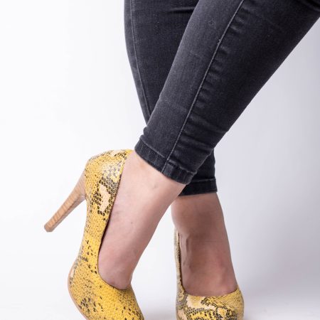 Stilleto Color Cobra Amarillo