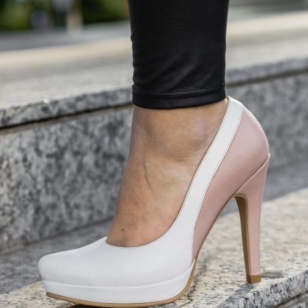 Stiletto 2.0 Color Napa Blanca/Palo Rosa