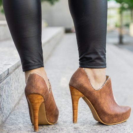 Botín Sol Color Caimán Café